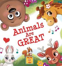 Bokomslag för "Animals are Great"