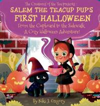 Bokomslag för "Salem the Teacup Pup's First Halloween"