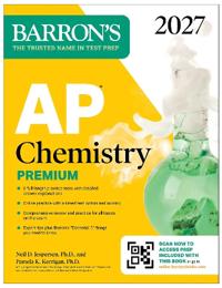 AP Chemistry Premium, 2027: Prep Book with 6 Practice Tests + Comprehensive Review + Online Practice