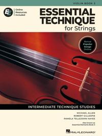 Essential Technique for Strings - Violin Book 3 - with Online Resources
