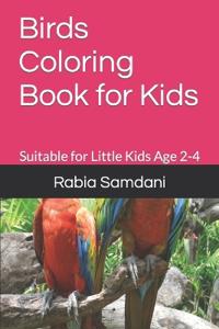 Birds Coloring Book for Kids
