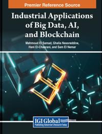 Kirjan kansi "Industrial Applications of Big Data, AI, and Blockchain"