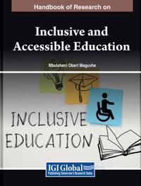 Handbook of Research on Inclusive and Accessible Education