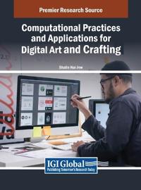 Kirjan kansi "Computational Practices and Applications for Digital Art and Crafting"