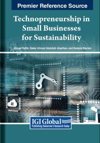 Bokomslag for "Technopreneurship in Small Businesses for Sustainability"