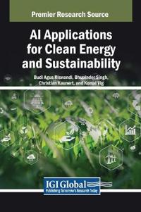 Bokomslag for "AI Applications for Clean Energy and Sustainability"
