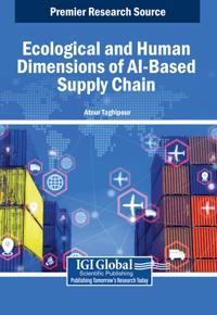 Bokomslag för "Ecological and Human Dimensions of AI-Based Supply Chain"