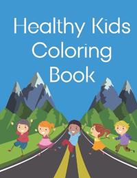 Healthy Kids Coloring Book