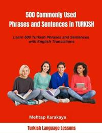 500 Commonly Used Phrases and Sentences in Turkish