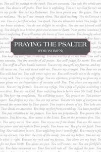 Praying the Psalter (FOR WOMEN)
