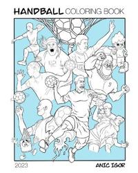 Handball Coloring Book