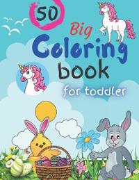 50 Big Coloring book for Toddler