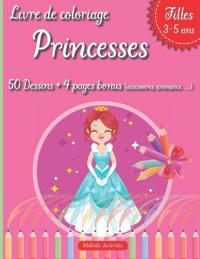 Livre de coloriage princesses