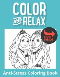 Color and Relax Coloring Book