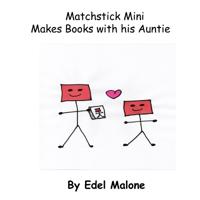 Matchstick Mini makes books with his auntie