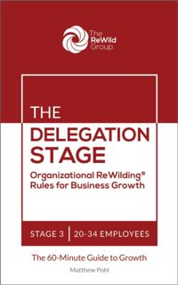 Delegation Stage: Organizational ReWilding Rules for Business Growth