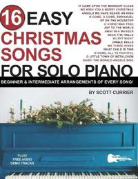 16 Easy Christmas Songs for Solo Piano