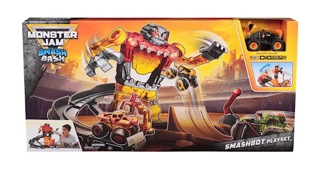 Tuotekuva 1 - Monster Jam 1:64 Smash & Bash Smashbot Lekset