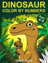 Dinosaur Color By Numbers