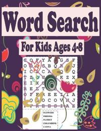 Word Search for Kids Ages 4-8