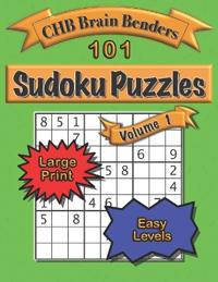 101 Sudoku Puzzles Volume 1 Large Print Easy Level
