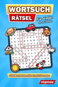 Wortsuchrätsel für Kinder ab 6 Jahren