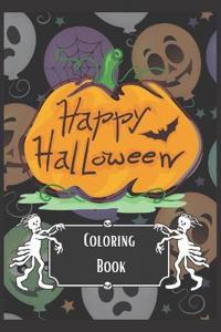 Happy Halloween coloring book