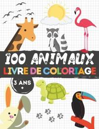 100 Animaux Livre de coloriage