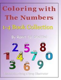 Coloring With the Numbers 1-4 book Collection.