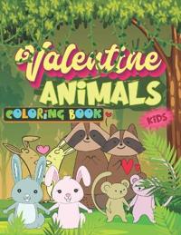 Valentine Animals Coloring Book