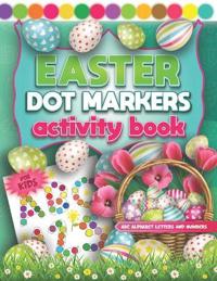ABC Alphabet Letters and Numbers Dot Markers Activity Book Easter