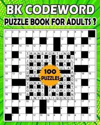 BK Codeword puzzle book for adults 3