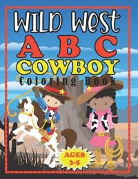 Wild West ABC Cowboy Coloring Book
