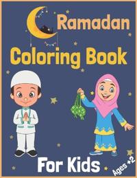 Ramadan Coloring Book For Kids Ages +2