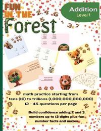 Addition Level 1 Math Practice Timed Tests ages 7 - 9