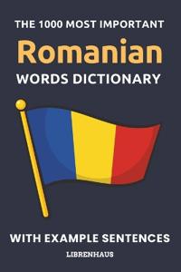 The 1000 Most Important Romanian Words Dictionary