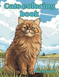 Cats Coloring Book