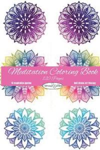 Bokomslag for "The Meditation Coloring Book"