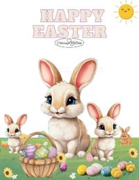 Bokomslag för "Happy Easter Coloring Book"