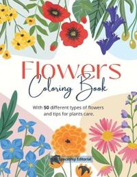 Flowers Coloring Book
