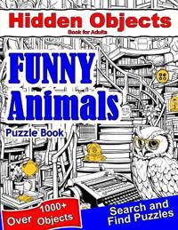 Hidden Objects Book for Adults Funny Animals