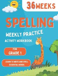 Spelling Weekly Practice for 1st Grade
