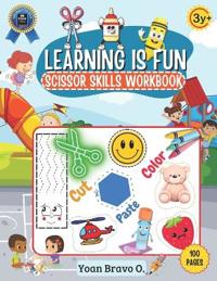 Scissor Skills Preschool Activity Book 100 pages
