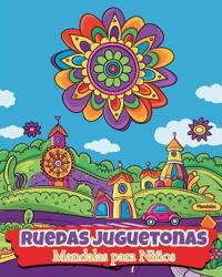 Ruedas juguetonas - Mandalas para niños