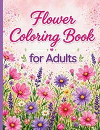 Flower Coloring Book for Adults