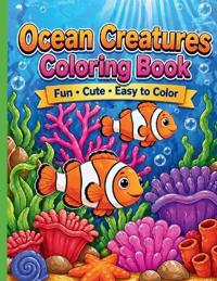 Ocean Creatures Coloring Book