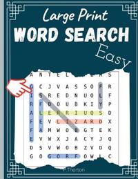 Word Search Large Print