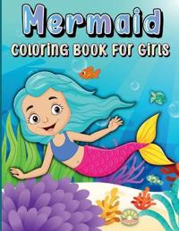 Mermaid Coloring Book for Girls