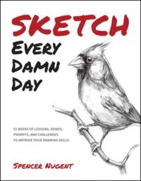 Bokomslag for "Sketch Every Damn Day"
