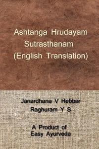 Ashtanga Hrudayam Sutrasthanam / ?????????????? ????????????